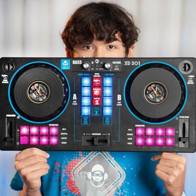 Παιδική κονσόλα DJ 14 σε 1, μαύρη