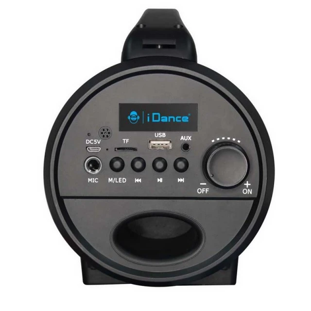 Ηχείο Bluetooth καραόκε με μικρόφωνο, μαύρο