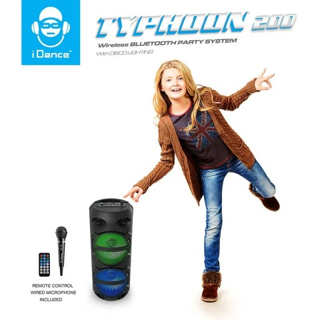 Ηχείο Bluetooth με μικρόφωνο, Typhoon 200