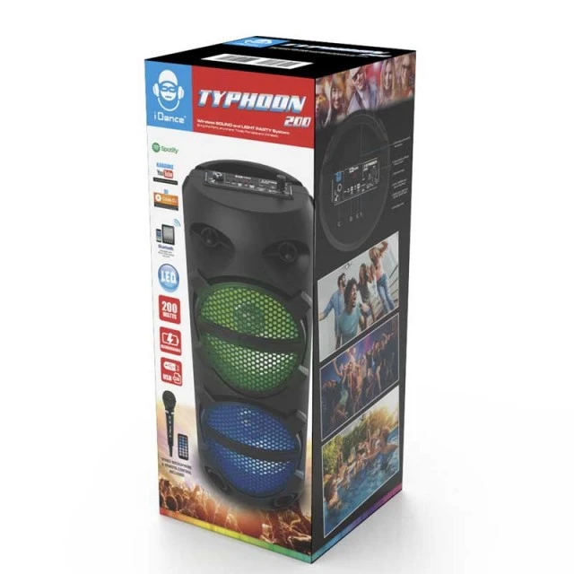Ηχείο Bluetooth με μικρόφωνο, Typhoon 200