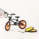 Παιχνίδι δακτύλων τροχός BMX, μαύρος