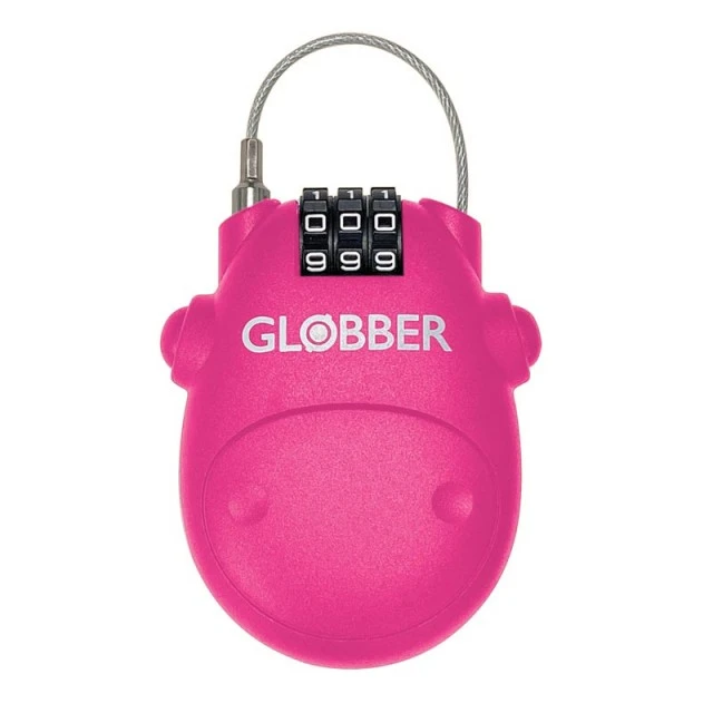 Κλειδαριά Globber για σκούτερ και τροχούς - ροζ