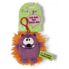 Μπρελόκ Goblin μωβ/πορτοκαλί 10 cm.