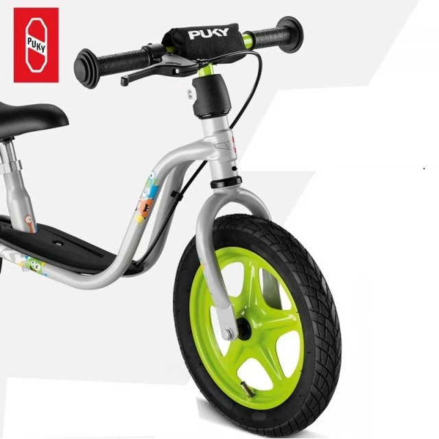 Ρόδα ισορροπίας με φρένο Puky LR 1L BR - γκρι
