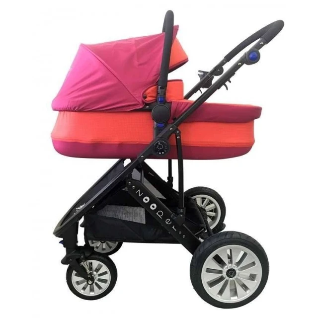 Καρότσι Zooper Flamenco Flaming Plaid 2 σε 1, κόκκινο
