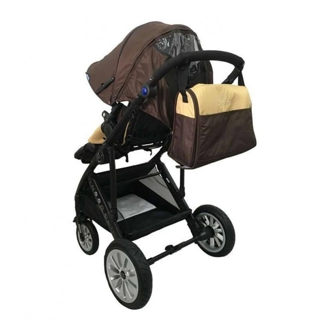 Καρότσι Zooper Flamenco Khaki Plaid 2 σε 1, καφέ