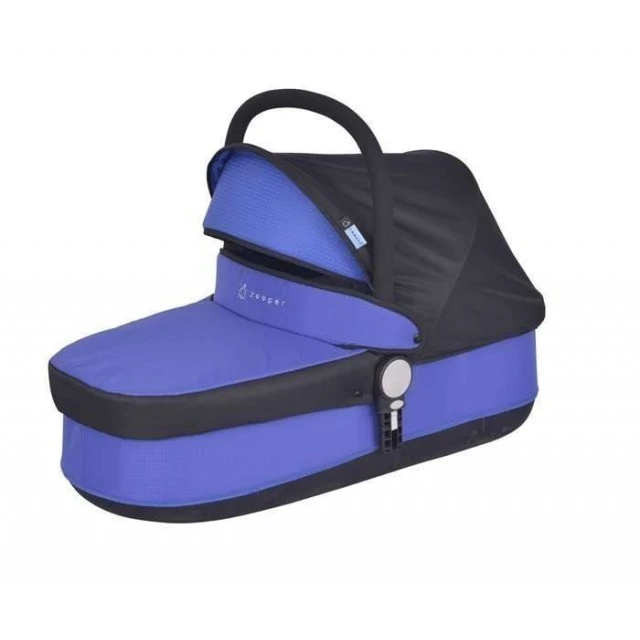 Καρότσι Zooper Flamenco Royal Blue Plaid 2 σε 1, μπλε ρουά