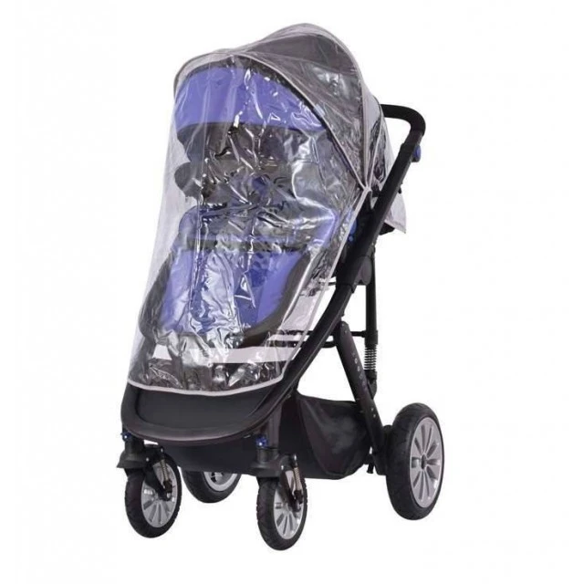 Καρότσι Zooper Flamenco Royal Blue Plaid 2 σε 1, μπλε ρουά