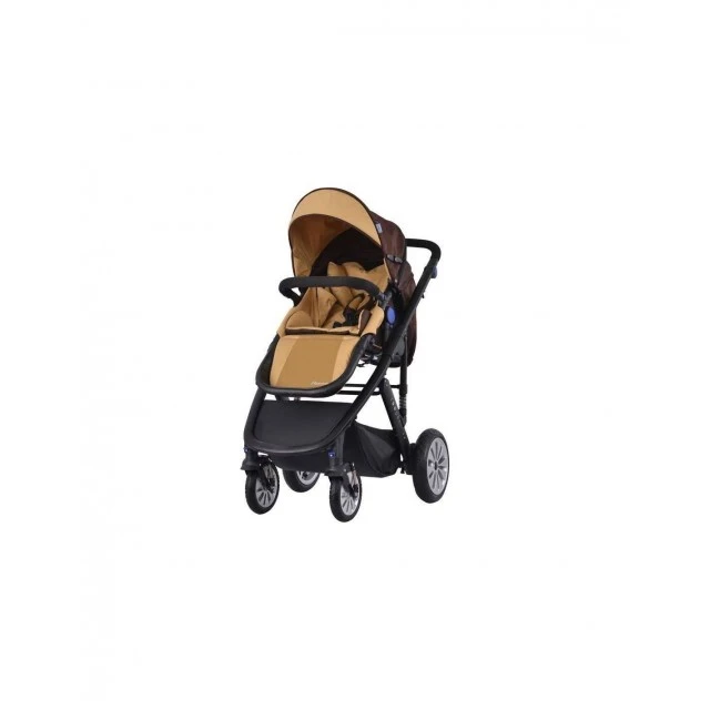 Καρότσι Zooper Flamenco Khaki Plaid 3 σε 1 με 2 συρτάρια
