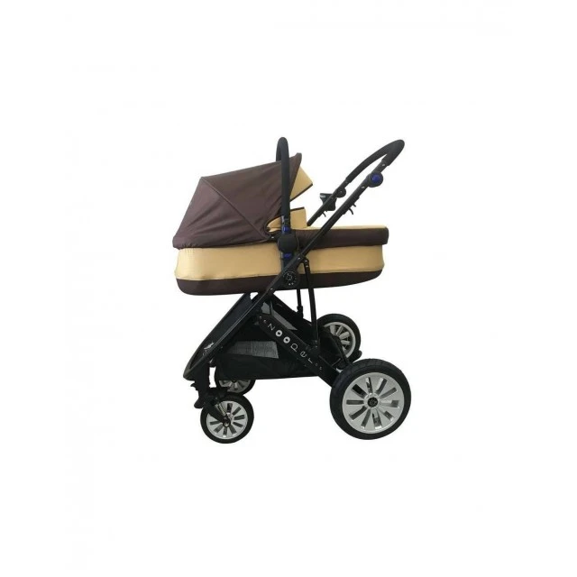 Καρότσι Zooper Flamenco Khaki Plaid 3 σε 1 με 2 συρτάρια