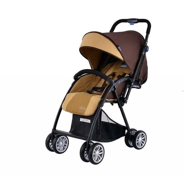 Zooper Salsa Khaki Plaid Καρότσι Συνδυασμού, Καφέ