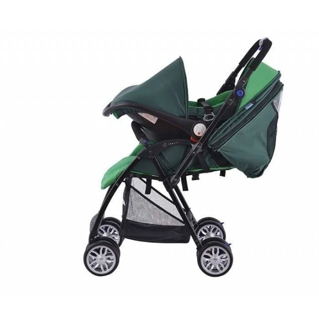 Καρότσι Zooper Salsa Apple Green Plaid, πράσινο