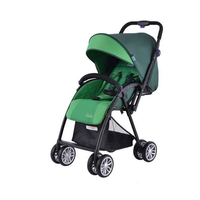 Καρότσι Zooper Salsa Apple Green Plaid, πράσινο