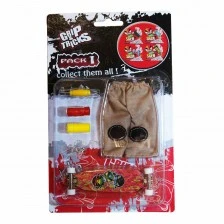 Σετ παιχνιδιών με δάχτυλο LONG BOARD, κόκκινο, με emojis