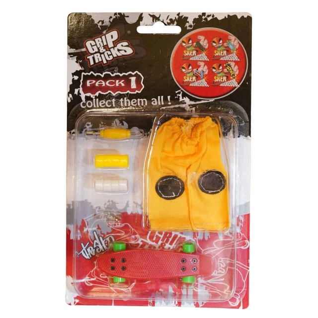 Σετ παιχνιδιών για τα δάχτυλα PENNY BOARD, κόκκινο