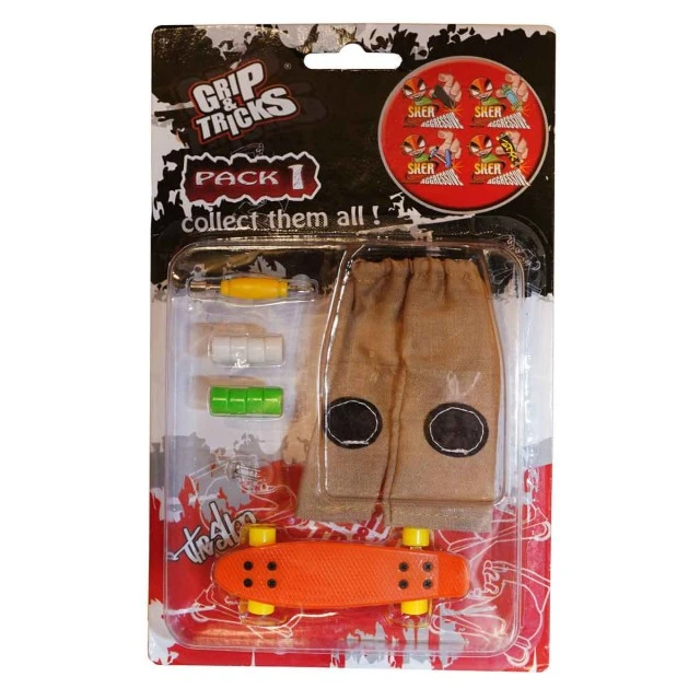 Σετ παιχνιδιών για τα δάχτυλα PENNY BOARD, πορτοκαλί