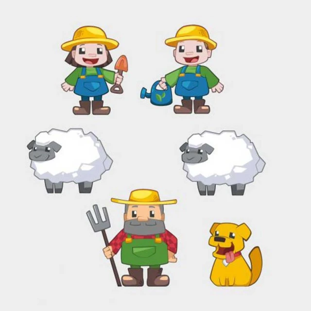 Μίνι βαφλιέρα The Little Farmers 90 τεμαχίων