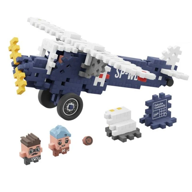 Μίνι Κατασκευαστής Βάφλας Marioinex Airplane RWD-13, 120 τεμάχια