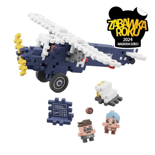 Μίνι Κατασκευαστής Βάφλας Marioinex Airplane RWD-13, 120 τεμάχια