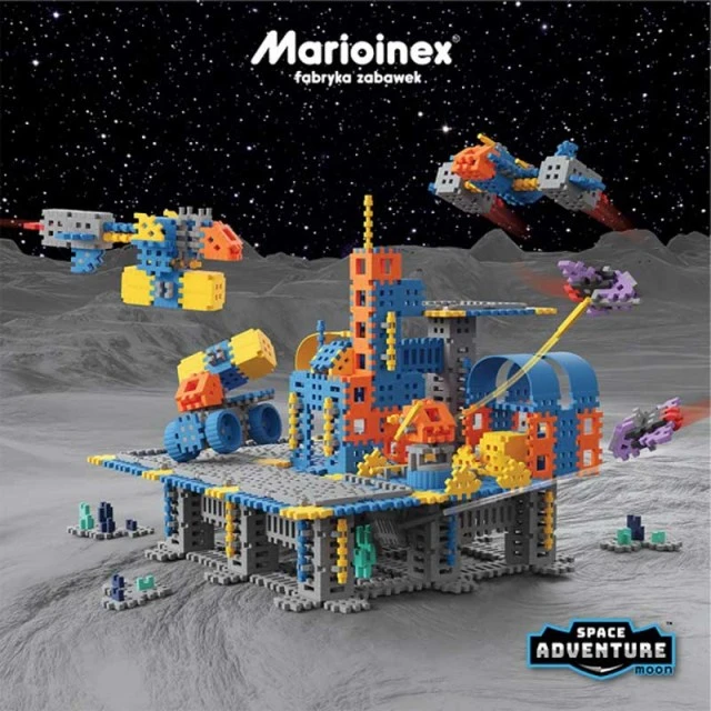 618 Piece Mini Wafer Builder - Lunar Space Base