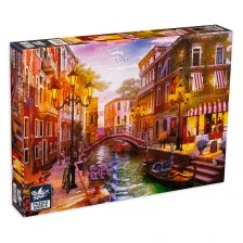 Παζλ Black Sea 1000 κομμάτια - Βραδινή βόλτα με γόνδολα Dominic Davison