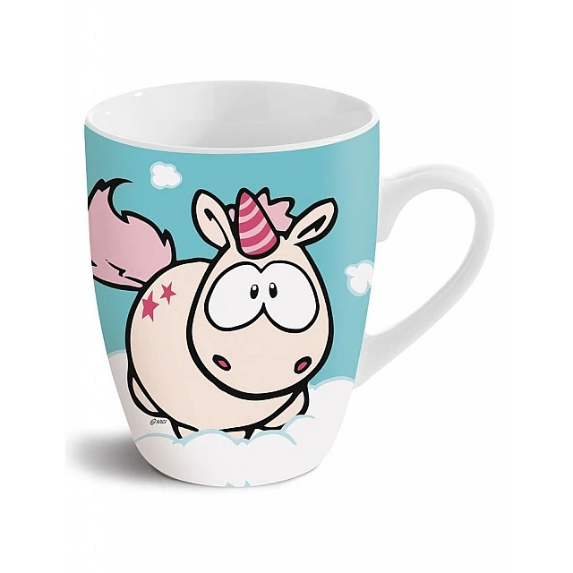 Πορσελάνινο κύπελλο Theodor the Unicorn, μπλε