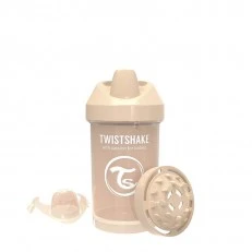 Κούπα μετάβασης Twistshake 300 ml 8+ μηνών μπεζ