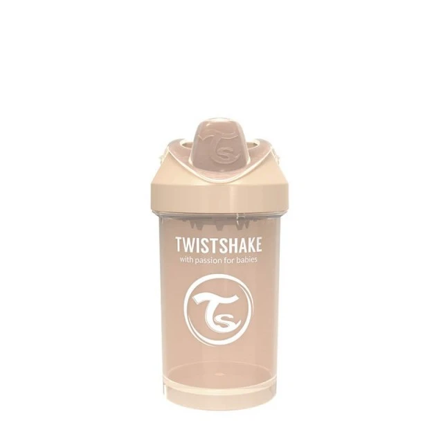 Κούπα μετάβασης Twistshake 300 ml 8+ μηνών μπεζ