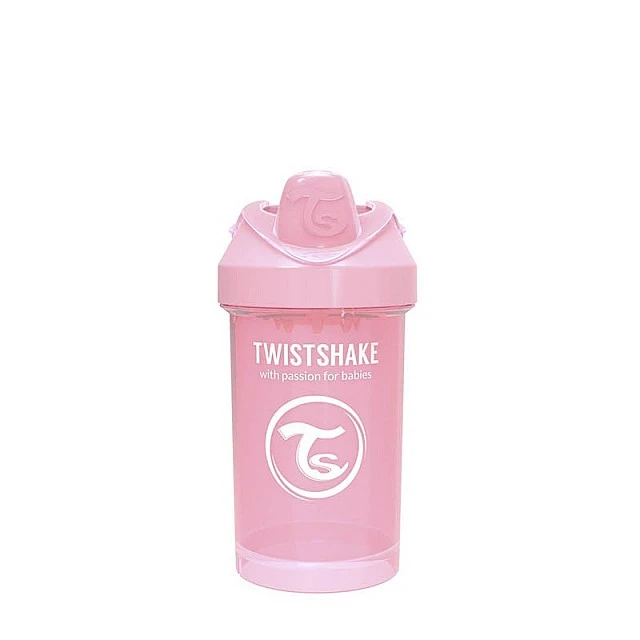 Κύπελλο Transition Twistshake 300 ml ροζ 8+ μηνών