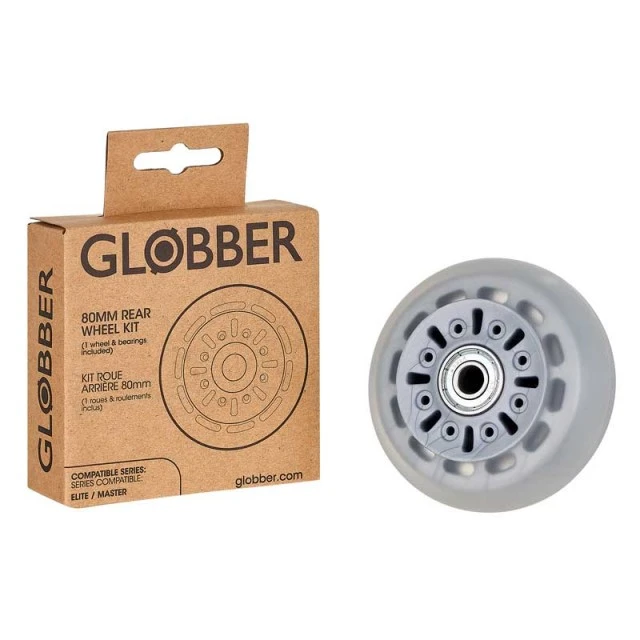 Εφεδρικός πίσω τροχός για σκούτερ Globber Master, 80 mm