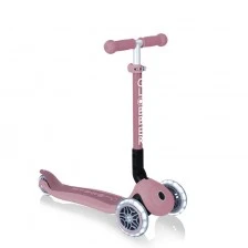 Πτυσσόμενο οικολογικό σκούτερ με 3 ρόδες GLOBBER JUNIOR ΠΤΥΣΣΟΜΕΝΑ ΦΩΤΑ ΟΙΚΟΛΟΓΙΚΑ – χρώμα μούρου