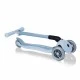 Αναδιπλούμενο οικολογικό σκούτερ με γονικό έλεγχο GO•UP FOLDABLE PLUS ECOLOGIC - χρώμα βατόμουρου