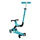 Πτυσσόμενο σκούτερ 5 σε 1 GLOBBER GO UP ACTIVE LITS 360° - aqua