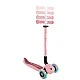 Πτυσσόμενο πατίνι 5 σε 1 GLOBBER GO UP ACTIVE LIGHTS 360° - παστέλ ροζ