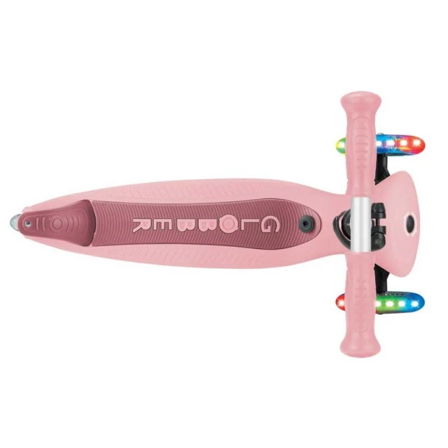 Πτυσσόμενο πατίνι 5 σε 1 GLOBBER GO UP ACTIVE LIGHTS 360° - παστέλ ροζ