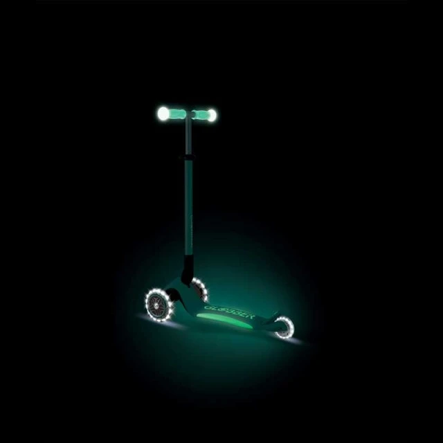 Πτυσσόμενο σκούτερ με φωτιζόμενες λαβές ELITE GLOW LIGHTS, μέντα