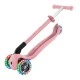 GLOBBER PRIMO FOLDABLE LIGHTS αναδιπλούμενο σκούτερ με ρόδες, ροζ