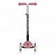 Globber Primo Foldable Lights Πτυσσόμενο σκούτερ με λαμπερά ελαστικά, Rose Ash