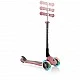 Globber Primo Foldable Lights Πτυσσόμενο σκούτερ με λαμπερά ελαστικά, Rose Ash