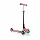 Globber Primo Foldable Lights Πτυσσόμενο σκούτερ με λαμπερά ελαστικά, Rose Ash