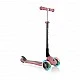 Globber Primo Foldable Lights Πτυσσόμενο σκούτερ με λαμπερά ελαστικά, Rose Ash
