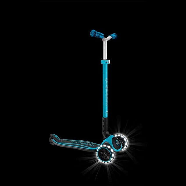 Πτυσσόμενο πατίνι για παιδιά άνω των 4 ετών GLOBBER ACE LIGHTS, μπλε