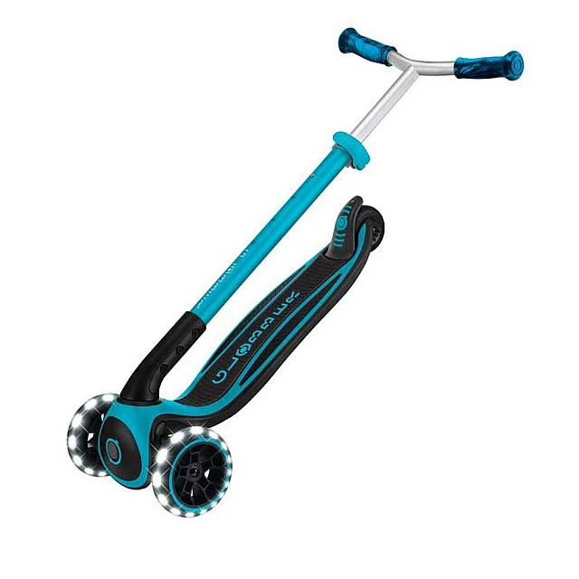 Πτυσσόμενο πατίνι για παιδιά άνω των 4 ετών GLOBBER ACE LIGHTS, μπλε