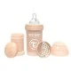 Μπιμπερό κατά των κολικών Twistshake 180 ml μπεζ