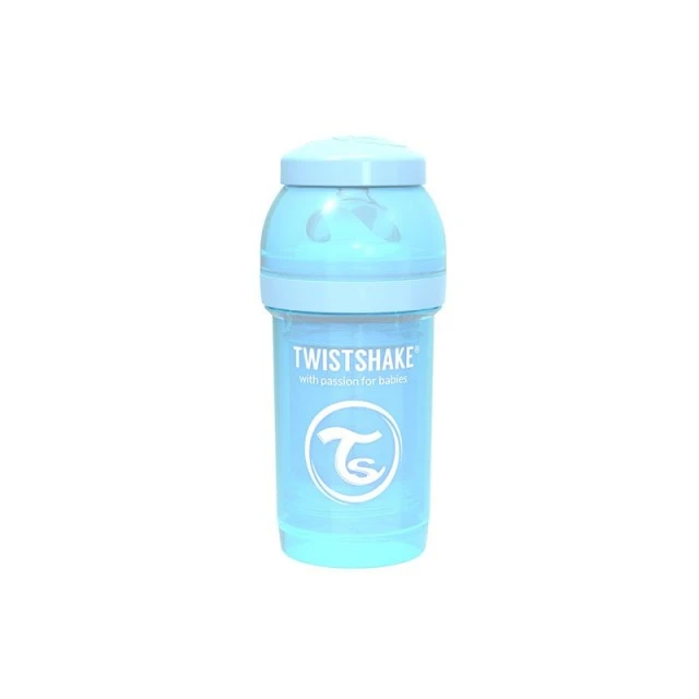 Μπουκάλι για μωρά κατά των κολικών Twistshake 260 ml. γαλάζιο