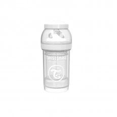 Μπουκάλι για μωρά κατά των κολικών Twistshake 330 ml. λευκό