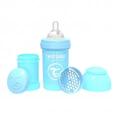 Μπουκάλι για μωρά κατά των κολικών Twistshake 330 ml. γαλάζιο