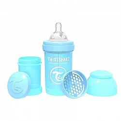 Μπουκάλι για μωρά κατά των κολικών Twistshake 330 ml. γαλάζιο