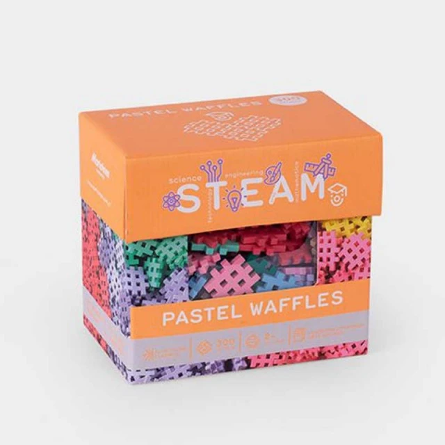 Κατασκευαστής βάφλας STEAM σε παστέλ χρώματα - 300 τεμάχια