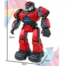 Ρομπότ STEM που χορεύει με δύο λειτουργίες ελέγχου - κόκκινο